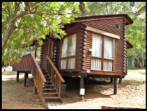 Comfortable log cabin accommodation at Forever Resorts Loskop Dam