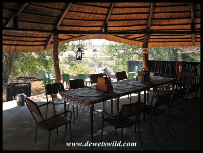 The Sweni dining area