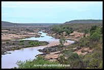 View over the Olifants River back towards the camp