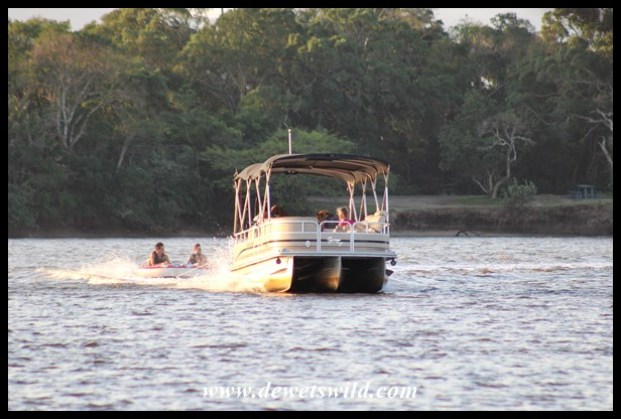 Watersports are popular with Umlalazi's visitors