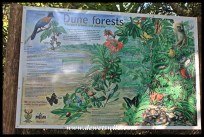 Excellent information boards explain the different habitats