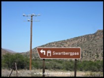 The start of the Swartberg Pass